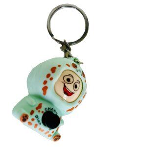 Kids Cartoon Happy & Sad Face Dual mode Unique Novelty Keychain